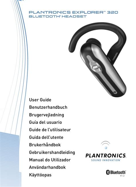Read Online Plantronics 320 User Guide 