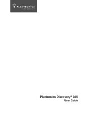 Full Download Plantronics 925 User Guide 