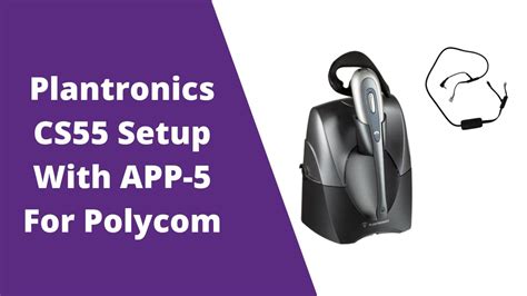 Full Download Plantronics Cs55 Setup Guide 