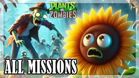 Plants Vs Zombies Full Walkthrough