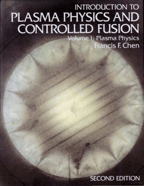 Plasma Physics And Controlled Fusion Solution Manual