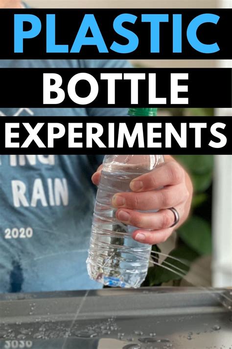 Plastic Bottle Experiments Playing With Rain Science Experiment Bottle - Science Experiment Bottle