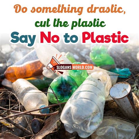 Plastic Pollution Slogans