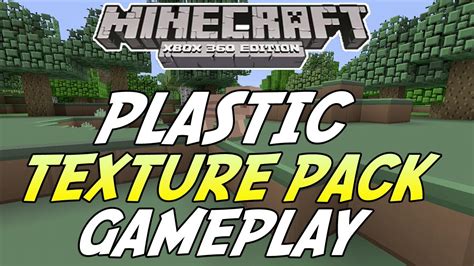 plastic texture pack minecraft xbox