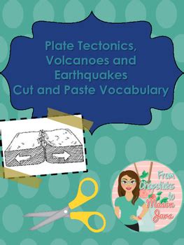 Plate Tectonics Cut And Paste Activity