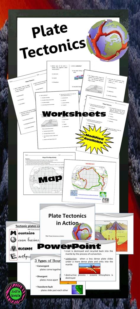 Plate Tectonics Lesson Plans Classroom Activities Geology Com Plate Tectonics Worksheet Middle School - Plate Tectonics Worksheet Middle School