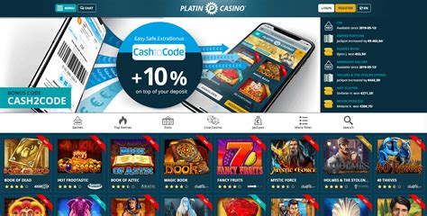 platin casino bonus 10 free Die besten Online Casinos 2023