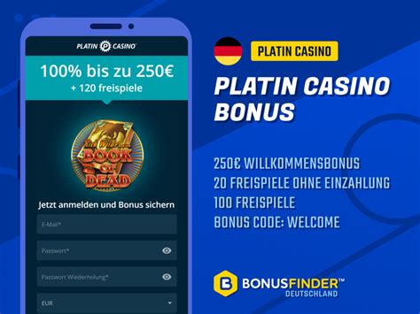 platin casino bonus code 2020 Deutsche Online Casino