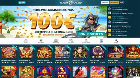 platin casino welcome bonus Top 10 Deutsche Online Casino