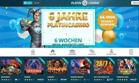 platincasino bewertung Deutsche Online Casino