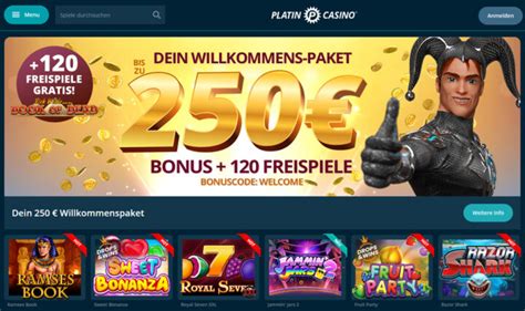 platincasino bonus deutschen Casino