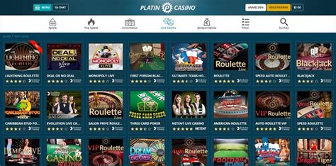 platincasino geht nicht qjan france