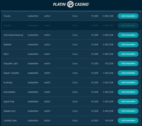 platincasino max auszahlung ckrq belgium