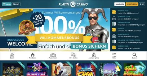 platincasino ostereiersuche boni