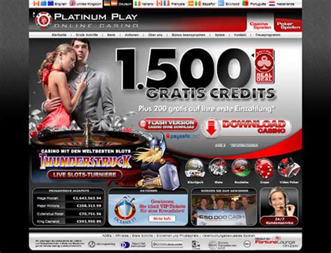 platinum online casino play dvut france