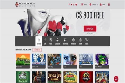 platinum play casino canada belgium