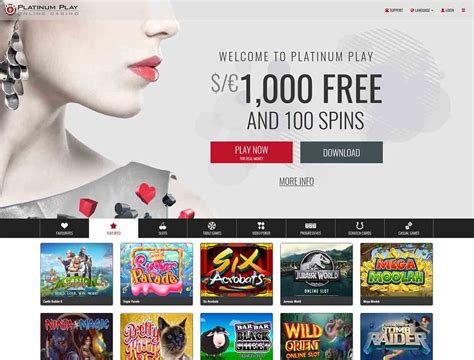 platinum play casino free spins jhpl canada