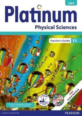 Download Platinum Physical Science Grade 11 Teacher Guide 