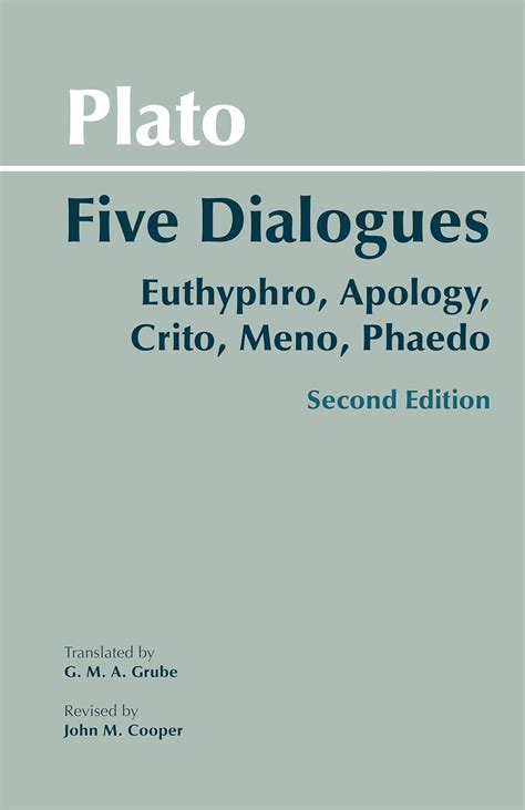 Plato Five Dialogues