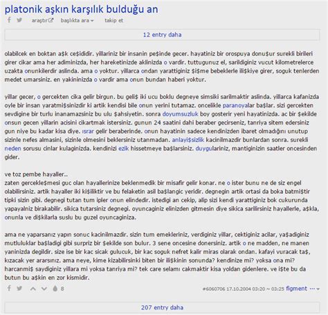 platonik ilişki ekşi sözlük. 