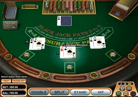 play blackjack for free online
