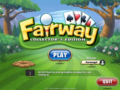 play fairway solitaire games