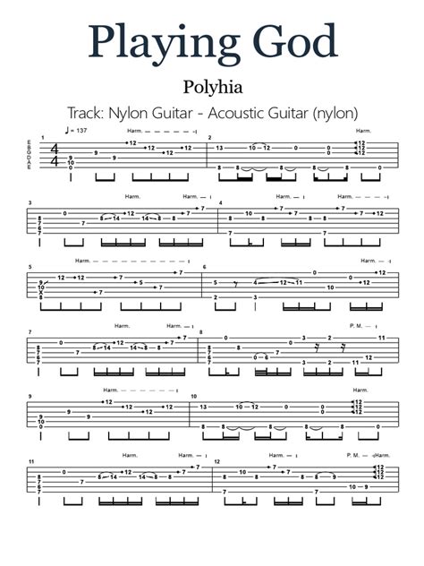 Play God Tab