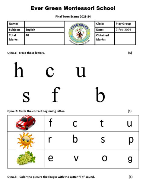 Play Group Class Poem
