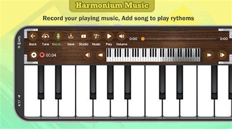play harmonium on computer keyboard
