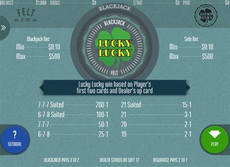 play lucky lucky blackjack online fcbt