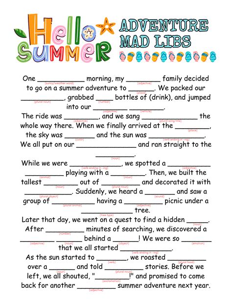 Play Mad Libs Online