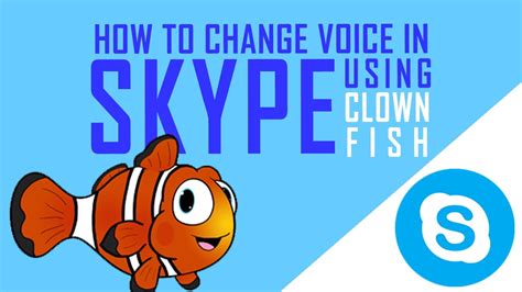 play music through skype clownfish