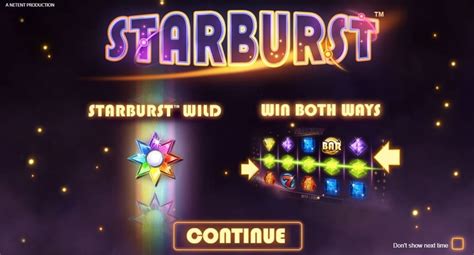 play starburst demo