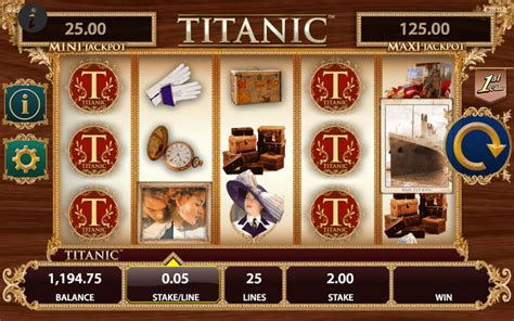 play titanic slots online free shif