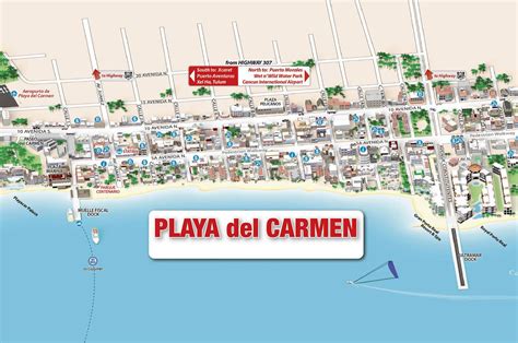 Playa Del Carmen Map