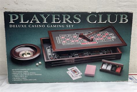 players club deluxe casino gaming set blxf