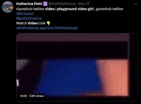 Playground girl leaked video