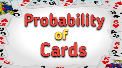 Playing Cards Probability Basic Concept On Drawing A Playing Cards Math - Playing Cards Math