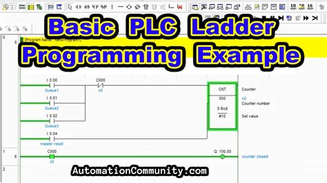 Plc Ladder Programming Examples