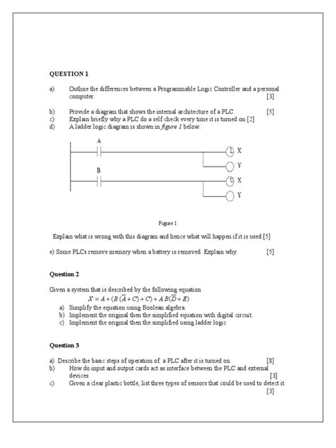 Plc Test Questions