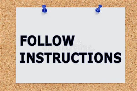 Please Follow The Instructions