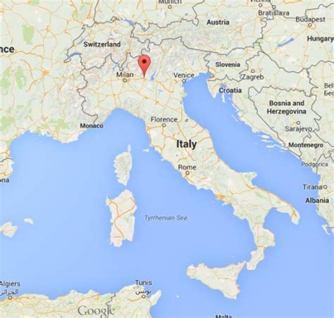 Plebani Maurizio Brescia Italy Map
