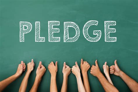 pledge