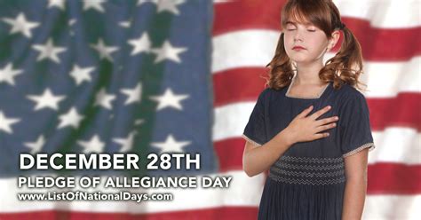 Pledge Of Allegiance Day