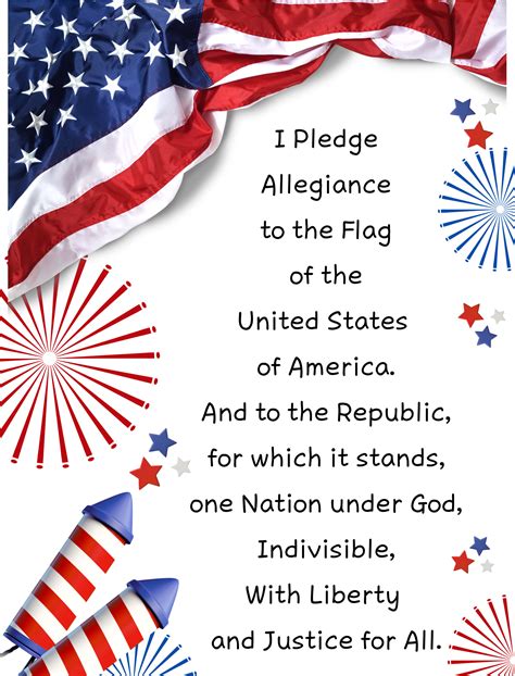 Pledge Of Allegiance Printables   31 Pledge Of Allegiance Words Printable 24hourfamily Com - Pledge Of Allegiance Printables