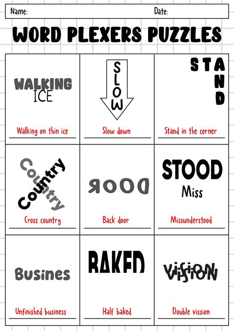 Plexer Puzzles With Answers