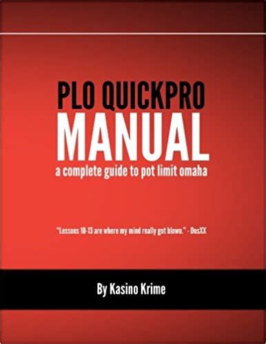 Read Online Plo Quick Pro Manual 