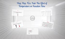 Plop Plop Fizz Fast The Effect Of Temperature Reaction Time Science Experiments - Reaction Time Science Experiments