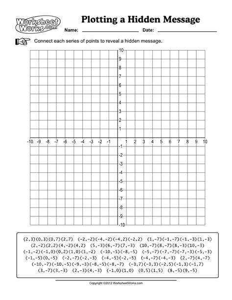 plotting hidden messages answer key
