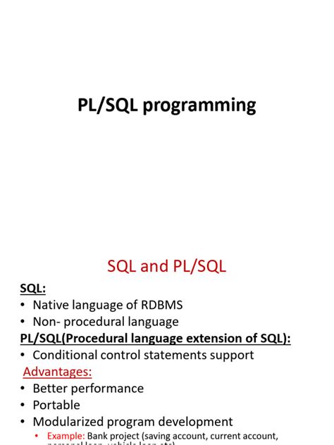 Plsql Reference